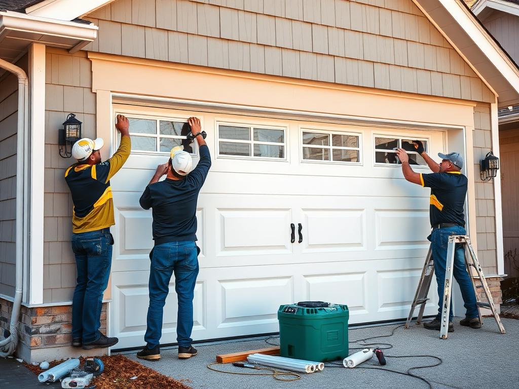 Installation garage door service