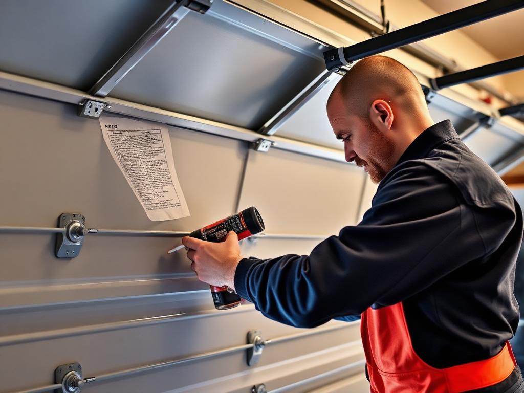 Maintenance garage door service